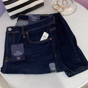 Gap mid rise skinny jeans